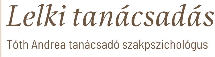 Lelki tanácsadás Tóth Andrea tanácsadó szakpszichológus logó